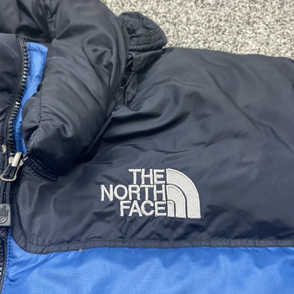 North Face 700 Down Jacket Mens Large Nuptse Puffer Stow Pocket Winter Coat - Picture 8 of 12